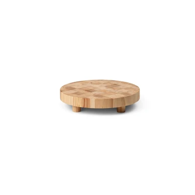 Ferm Living Chess Cutting Board Round skärbräde small image