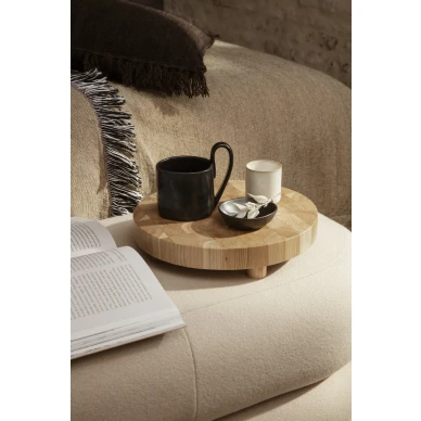 Ferm Living Chess Cutting Board Round skärbräde image