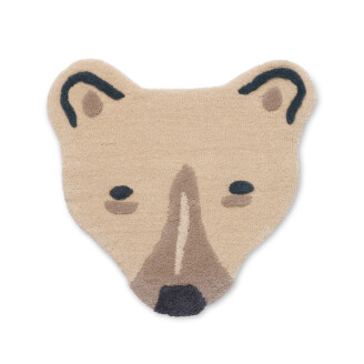 Ferm Living Tufted Polar Bear Head matta kuva