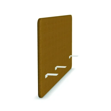 poytaseinakke tyopoytaan keltainen akustoiva nakosuoja kuva