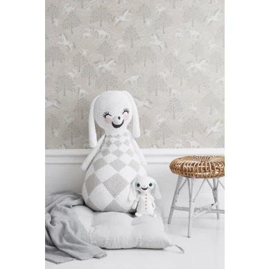 Fairytale Fox sopo roosa metsatapetti lastenhuoneeseen Littlephantilta 1476 image