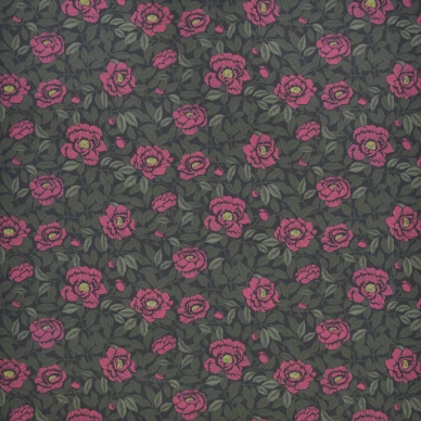 My Peony Garden roosa vihrea kukkatapetti Langelid von Bromssenilta Peony Pink kuva