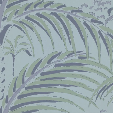 Palm House sininen palmutapetti Langelid von Bromssen Evening Blue Roller B image