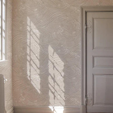 Plenty More Fish vaalea meritapetti Langelid von Bromssenilta Oyster image