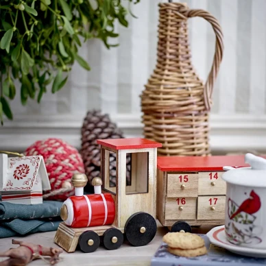Calendar Train joulukalenterijuna jouluksi Bloomingvillelta image