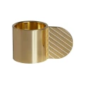 Art Candleholder circle messinkinen kynttilanjalka OYOYlta