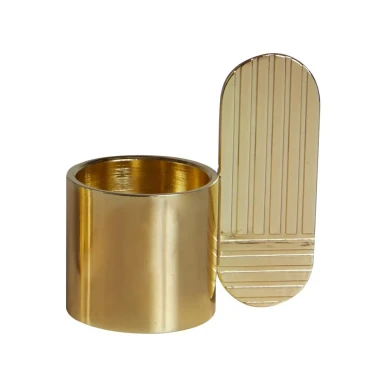 Art Candleholder oval messinkinen kynttilanjalka OYOYlta image