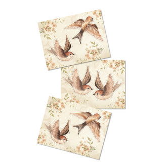 Paper Friends Sparrows leikattavia lintuja Mrs Mighettolta image