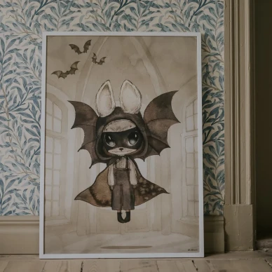 Mr Henry Halloweenjuliste Mrs Mighettolta kuva