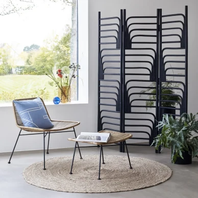 Pyorea juuttimatto Floor Mat Round Hubschilta kuva