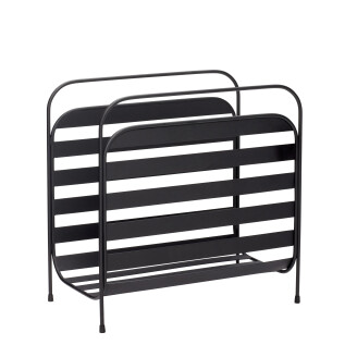 Metal Magazine Holder musta lehtiteline Hubschilta kuva