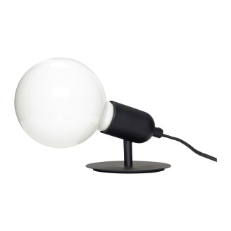 Bulb Lamp mustavalkoinen moderni poytavalaisin Hubschilta image