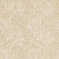 Marigold beige kukkatapetti Morris Manilla