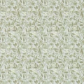 Arbutus vaaleanvihrea lehtitapetti Morris Linen Cream