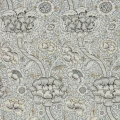 Wandle harmaa kukkatapetti Morris Grey Stone