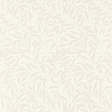 Pure Willow Bough beige lehtitapetti Morris Ivory Pearl image