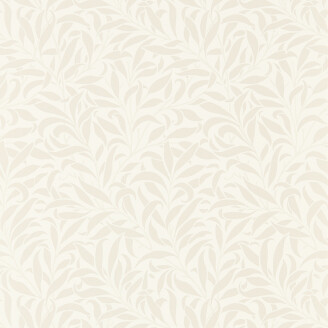 Pure Willow Bough beige lehtitapetti Morris Ivory Pearl kuva