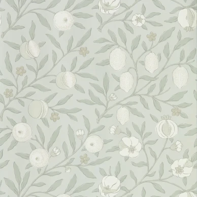 Pure Fruit harmaa hedelmatapetti Morris Grey Blue image