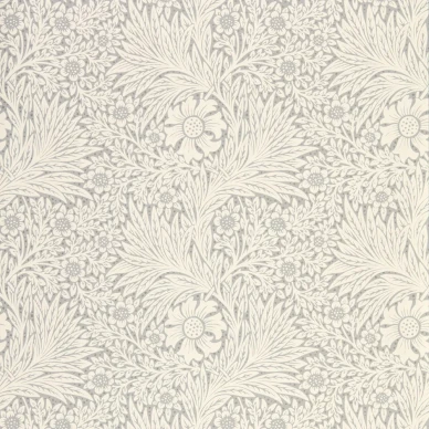 Pure Marigold harmaa kukkatapetti Morris Cloud Grey image