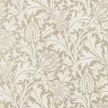 Pure Thistle Beaded beige ruskea kukkatapetti Morris Gilver