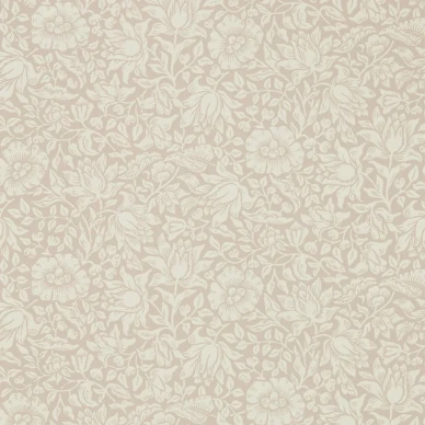 Mallow vaaleanroosa kukkatapetti Morris Dusky Rose image