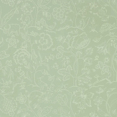 Middlemore vihrea metsatapetti Morris Sage Grey kuva