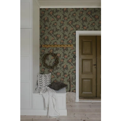 S10561 Charlotta Brown Sandberg Wallpaper interior1 kuva