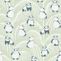 Panda vihrea elaintapetti Eijffingerilta 399120