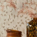 Leopard beige nahkakuvioitu tapetti Eijffingerilta 300541