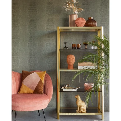 Snake vihrea nahkakuvioitu tapetti olohuoneeseen Eijffingerilta 300572 image