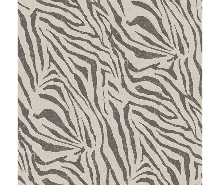 Zebra Skin mustavalkoinen seepraraidallinen tapetti Eijffingerilta 300601 kuva