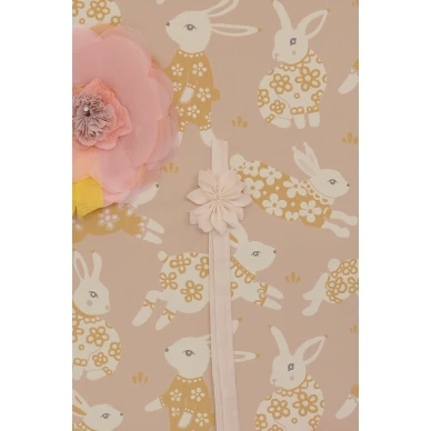 Garden Party roosa elaintapetti lastenhuoneeseen Majvillan lahikuva 139 02 image