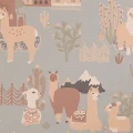 Lama Village sininen elaintapetti Majvillanilta 143 02
