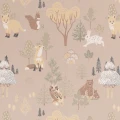 Deep Forest beige elaintapetti Majvillan 145 03