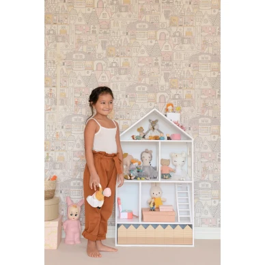 Dollhouse vaalea lastentapetti Majvillan 147 01 kuva