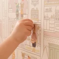 Dollhouse Wallsticker nukketarramerkit lapsille Majvillanilta 801 01