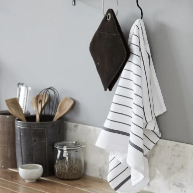 Circle ruskea mokkanahka patalappu keittioon House Doctor image