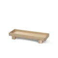 Bon Wooden tray kapea puinen tammitarjotin Ferm Livingilta
