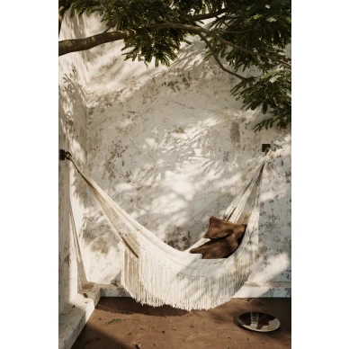 Path Hammock beige riippumatto laiskoja kesapaivia varten Ferm Living kuva