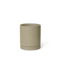 Sekki Pot Medium beige kukkaruukku Ferm Livingilta