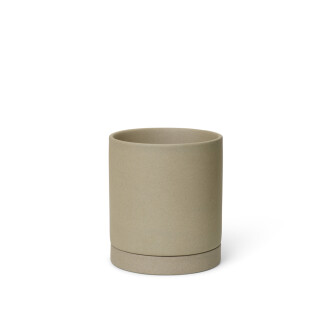 Sekki Pot Medium beige kukkaruukku Ferm Livingilta image