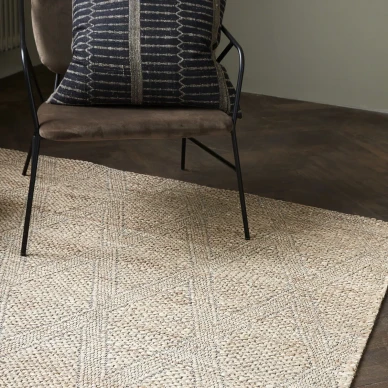 Mara Rug beige neliomuotoinen matto eteiseen House Doctorilta 180x180 image