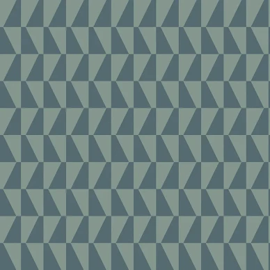 Arne Jacobsen Trapez sininen vihrea graafinen tapetti Borastapeter image