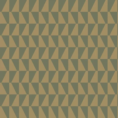 Arne Jacobsen Trapez vihrea kulta graafinen tapetti Borastapeter image