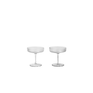 Ripple Champagne Saucer kouhuviinilasi Ferm Living kuva