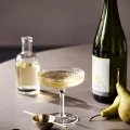 Ripple Champagne Saucer samppanjalasi juhlahetkille Ferm Living