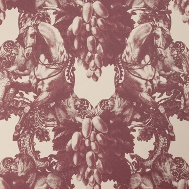 Sir Grace roosa hevostapetti Studio Lisa Bengtsson kuva