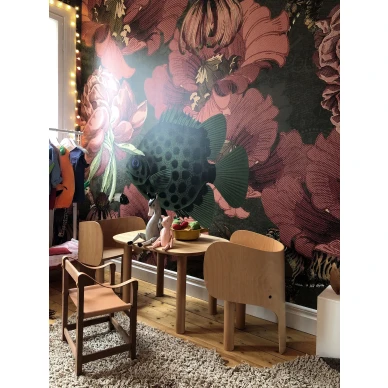 Betty Pretty iloinen muraalitapetti studio Lisa Bengtsson v2 image