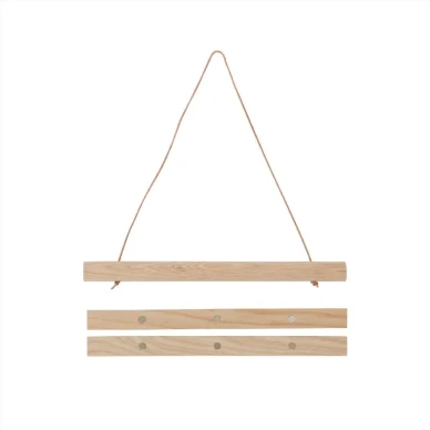 Poster Frame Wooden kapea puukehys magneeteilla OYOY kuva