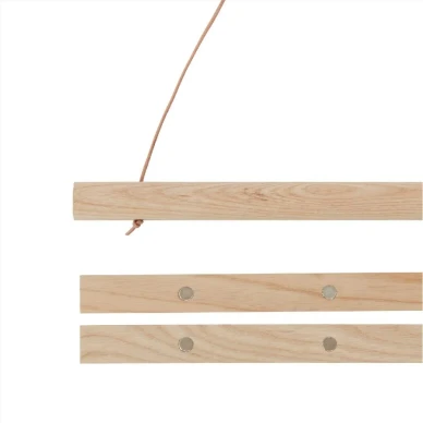 Poster Frame Wooden levea puukehys magneeteilla OYOY kuva